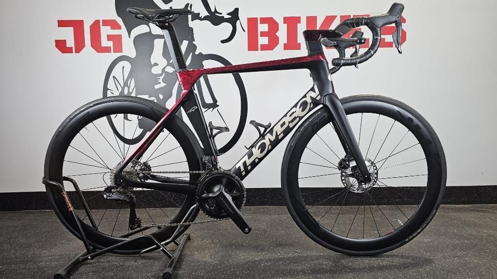 racefiets thompson falcon disc ultegra di2 12 *500km*, Ophalen, Zo goed als nieuw