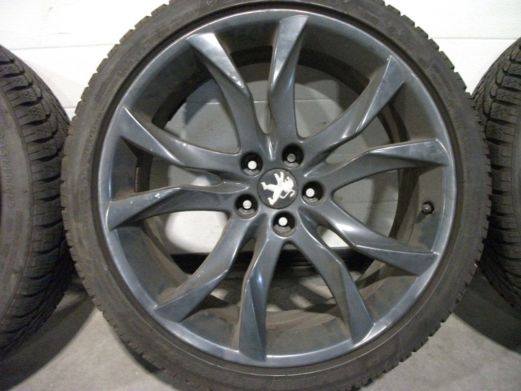 19" org. peugeot st. 5 x 108 (opknapset), Auto-onderdelen, Banden en Velgen, Gebruikt, Banden en Velgen, Winterbanden, Nvt