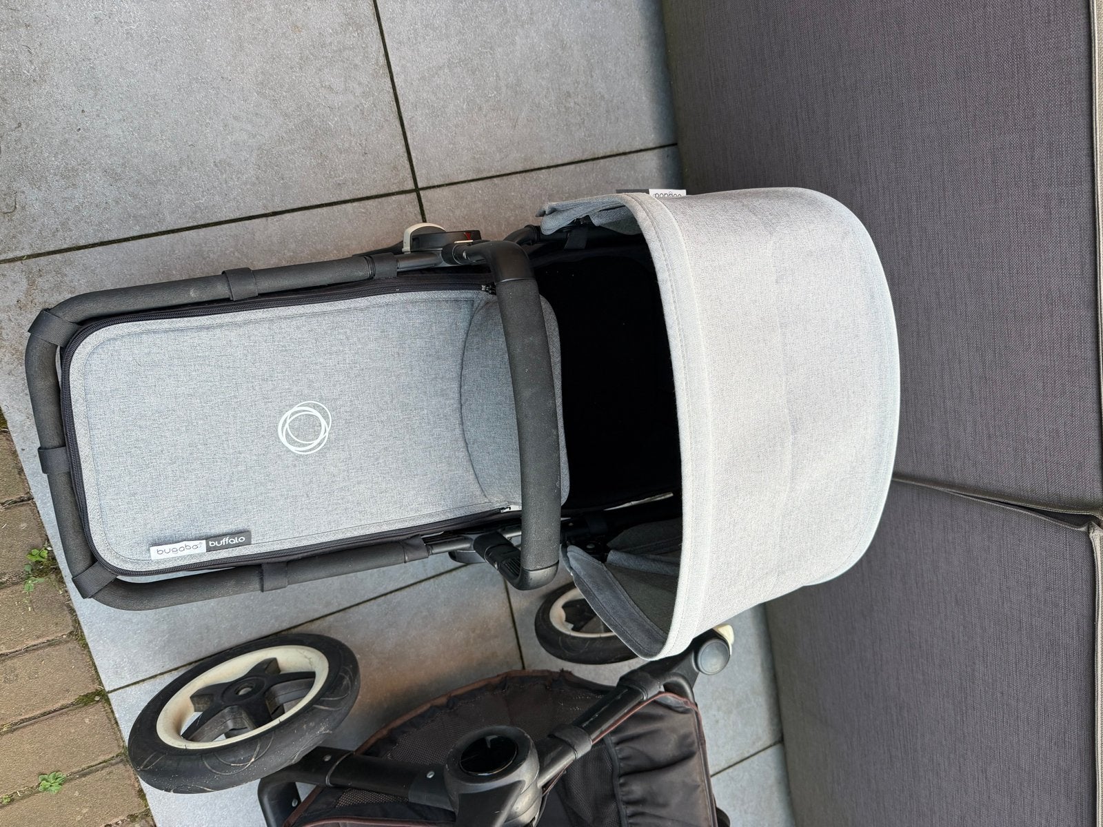 Bugaboo Buffalo kinderwagen met reiswieg en accessoires, Ophalen, Bugaboo, Zo goed als nieuw, Combiwagen
