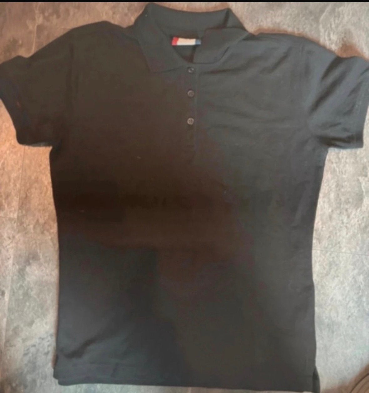 Zwart Clique Poloshirt Maat M, Kleding | Dames, T-shirts, Zo goed als nieuw, Maat 38/40 (M), Zwart, Korte mouw, Ophalen of Verzenden