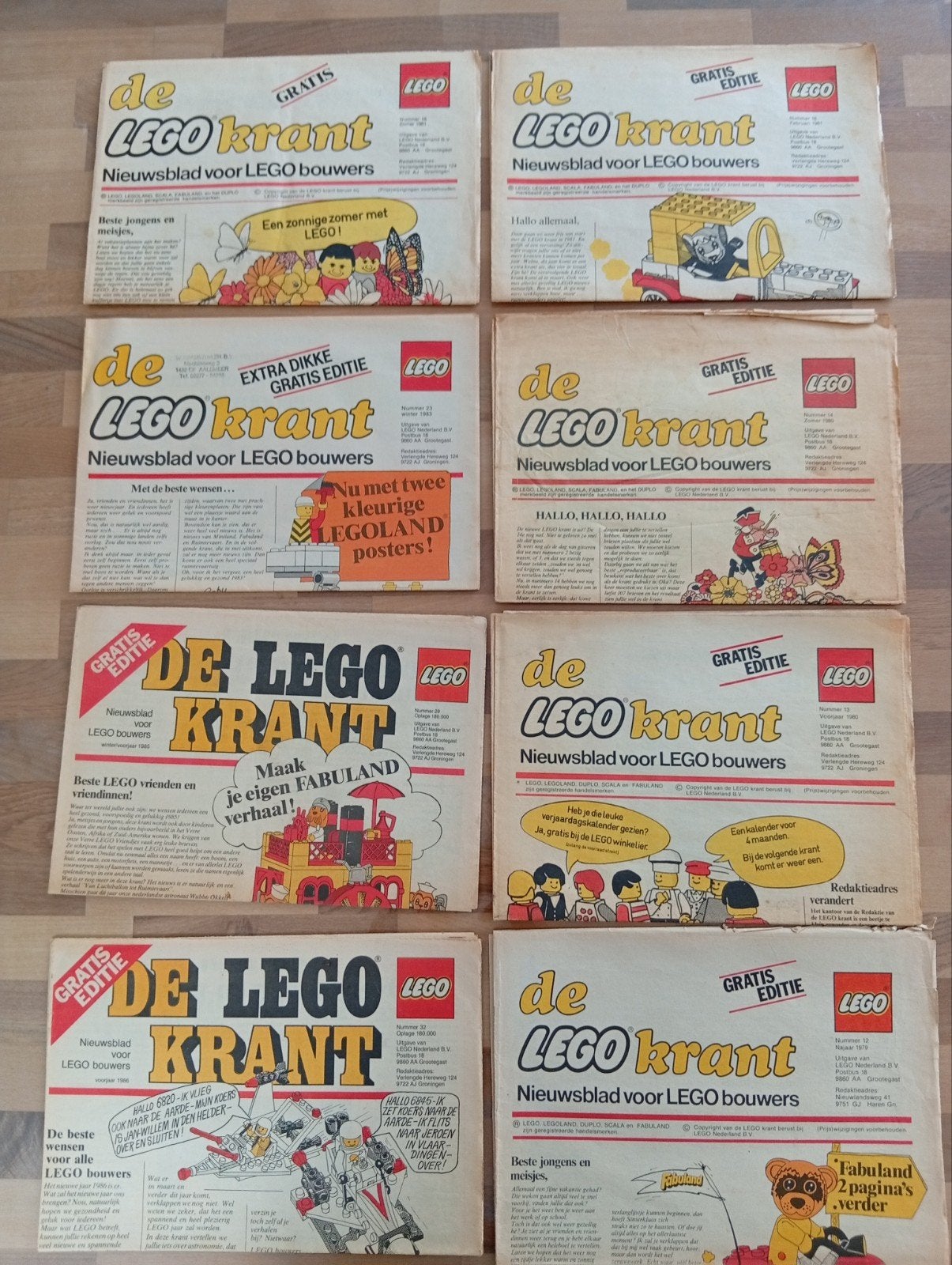 De LEGO Krant - Nieuwsblad voor LEGO bouwers (diverse), Ophalen of Verzenden, Gelezen, Overige typen