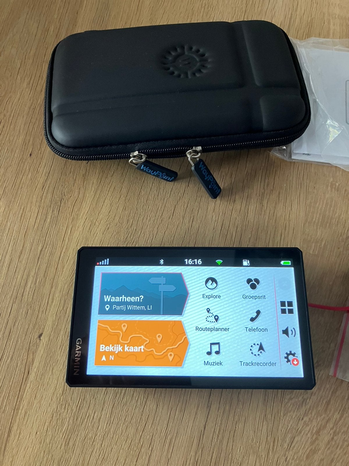 Garmin Zumo XT2 motornavigatie, zgan, beugels en On-route, Ophalen of Verzenden, Zo goed als nieuw