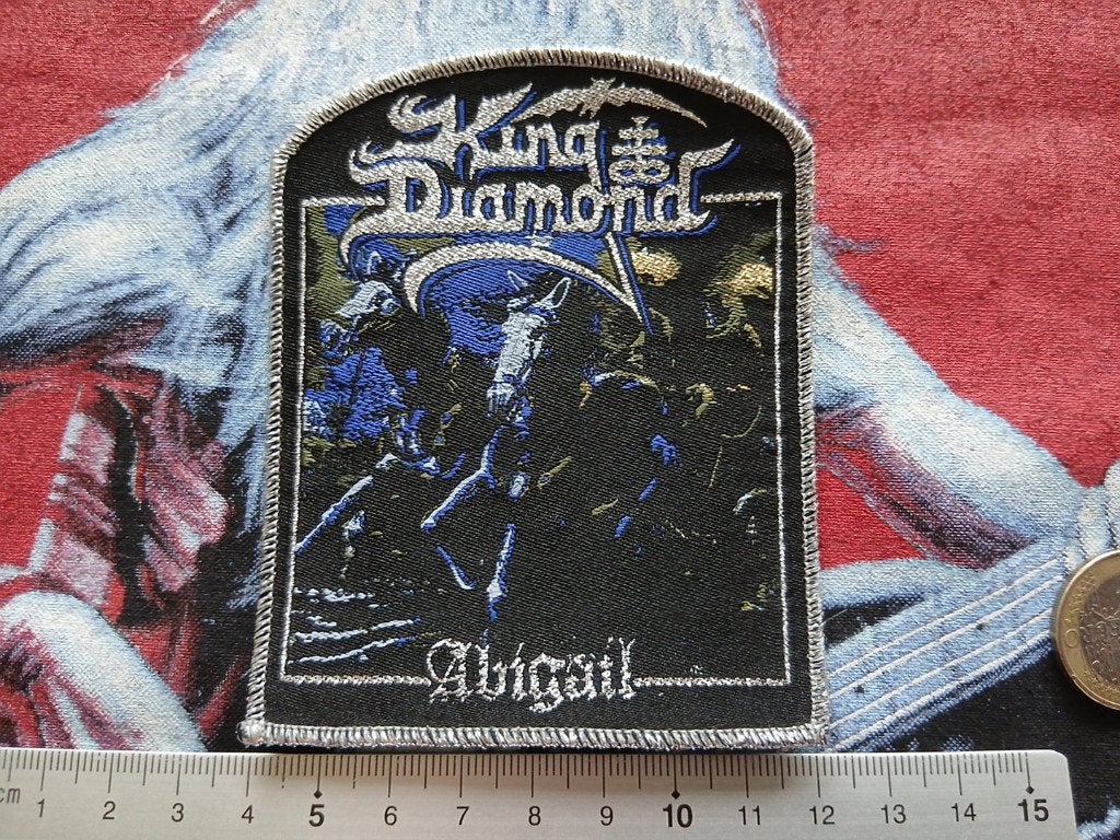 King Diamond  Abigail limited edition patch k312 metal, Verzamelen, Ophalen of Verzenden, Zo goed als nieuw, Kleding
