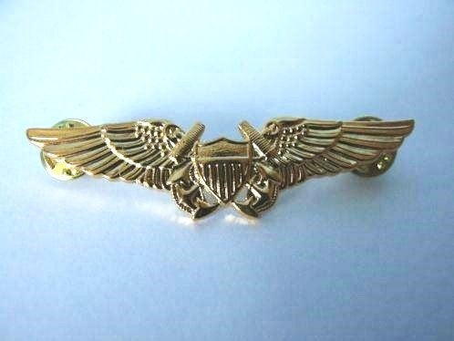 Embleem,Badge,US,Navy,USN,First,Flight,Officer, Verzenden, Marine, Amerika, Embleem of Badge