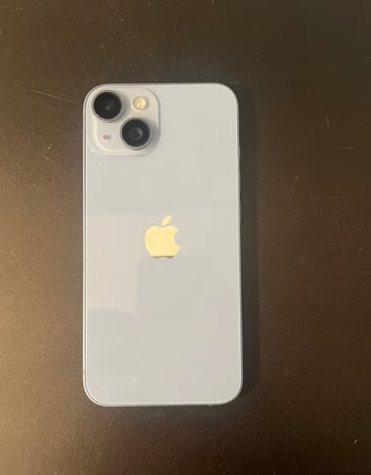 Iphone 14 Blauw - 256gb, Telecommunicatie, Mobiele telefoons | Apple iPhone, Blauw, Zo goed als nieuw, 96 %, IPhone 14