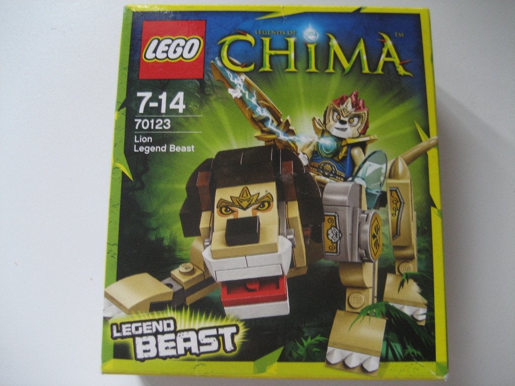 LEGO Chima Leeuw Legendebeest – 70123, Inclusief instructies, Overige thema's, Lego, Ophalen of Verzenden