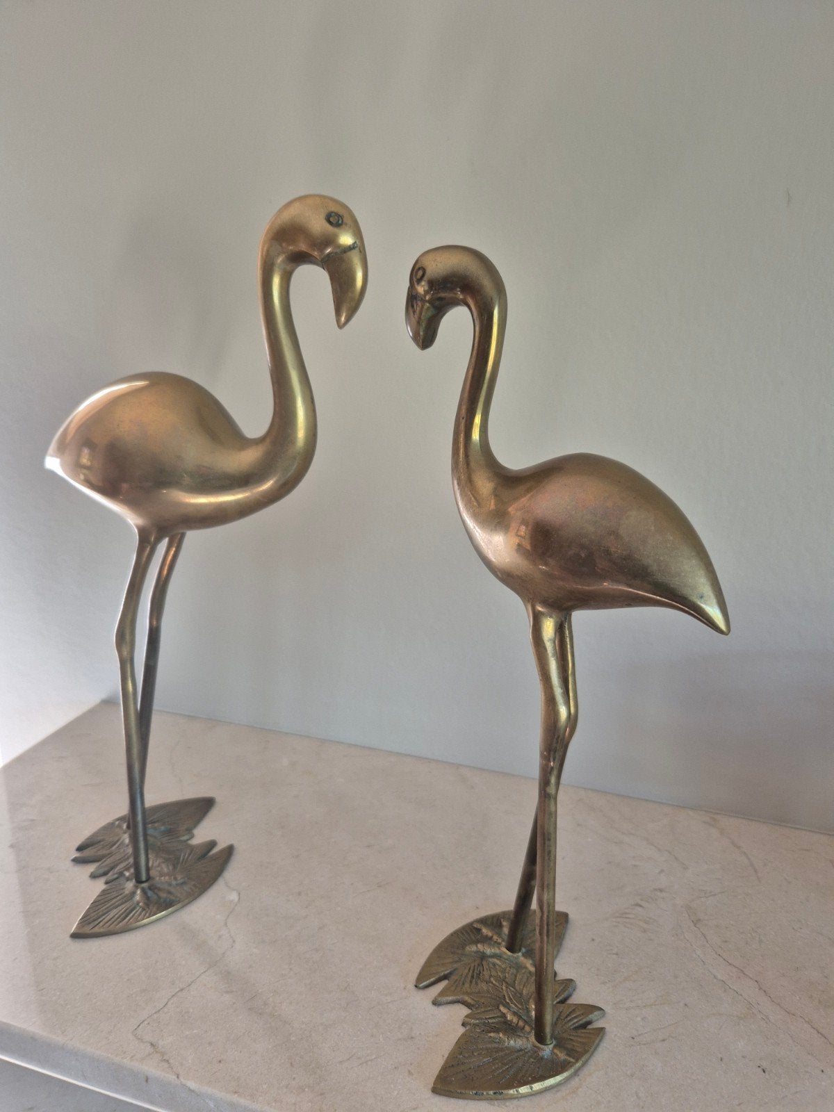 Hollywood regency vintage flamingos, Antiek en Kunst, Ophalen of Verzenden