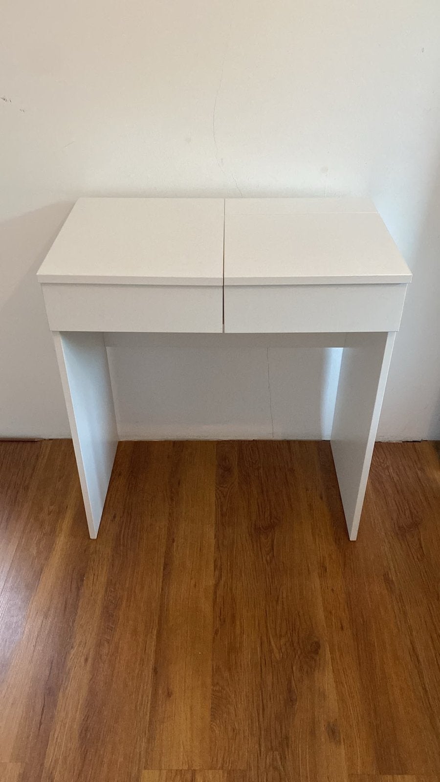 BRIMNES kaptafel/toilettafel, wit, 70x42 cm, Ophalen, 50 tot 100 cm, Zo goed als nieuw, Minder dan 100 cm
