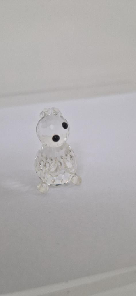 Swarovski kristal konijn (mist oogje), Verzamelen, Swarovski, Ophalen of Verzenden, Zo goed als nieuw, Figuurtje