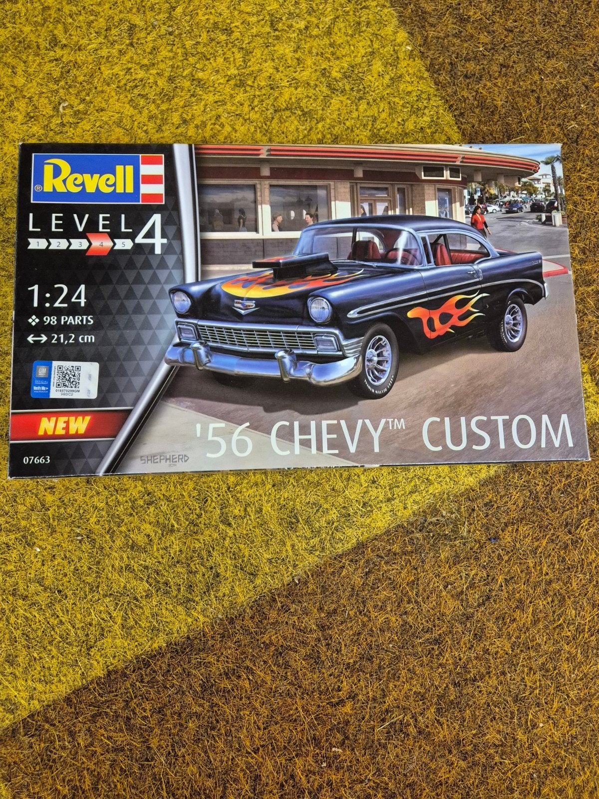 Revell 07663 CHEVY CUSTOM '56, Auto, Revell, Groter dan 1:32, Nieuw