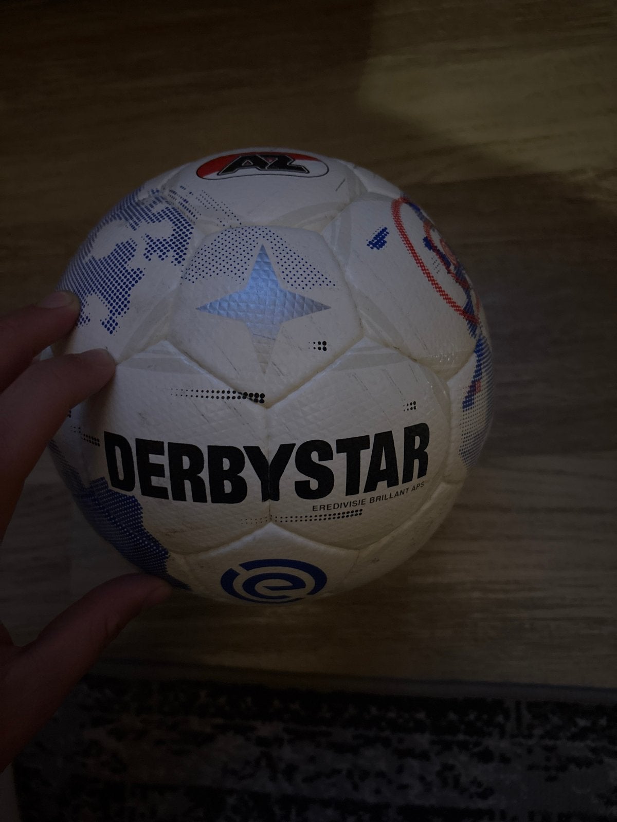 Derbystar Eredivisie Brillant APS Voetbal Maat 5, Maat XL, Ophalen of Verzenden, Gebruikt, Bal
