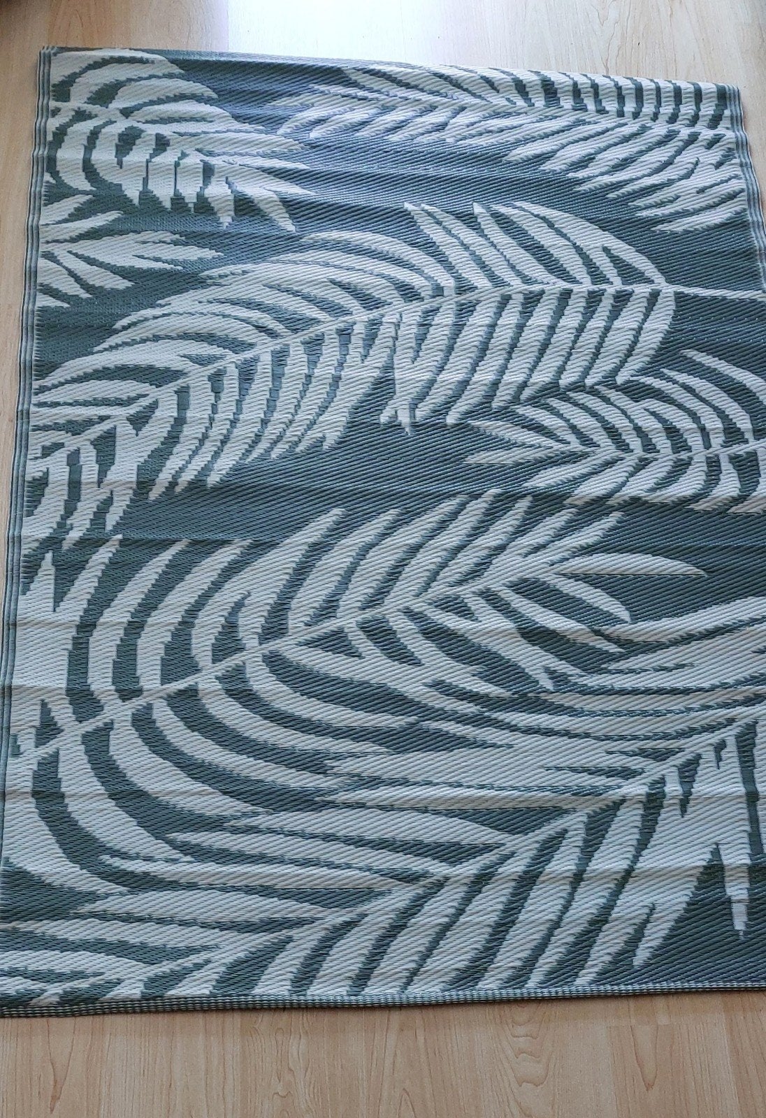 Prachtig Buitenkleed van Carpet-Palmblad - 120x180 cm-Nieuw!, Tuin en Terras, Ophalen, Nieuw