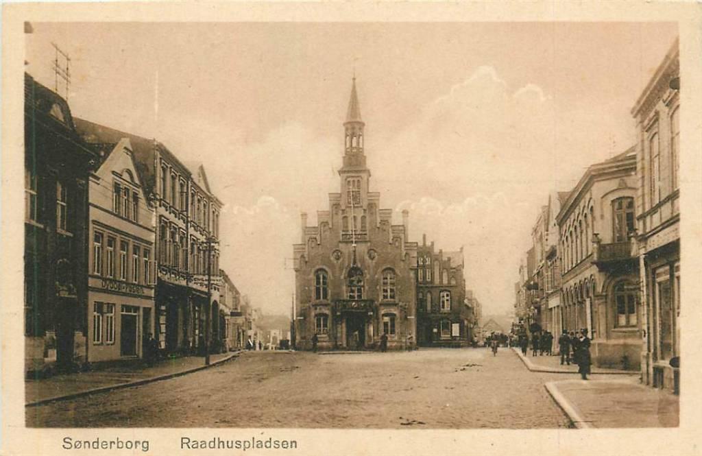 381-339-005 Sonderborg Raadhuspladsen, Verzenden, Voor 1920, Overig Europa