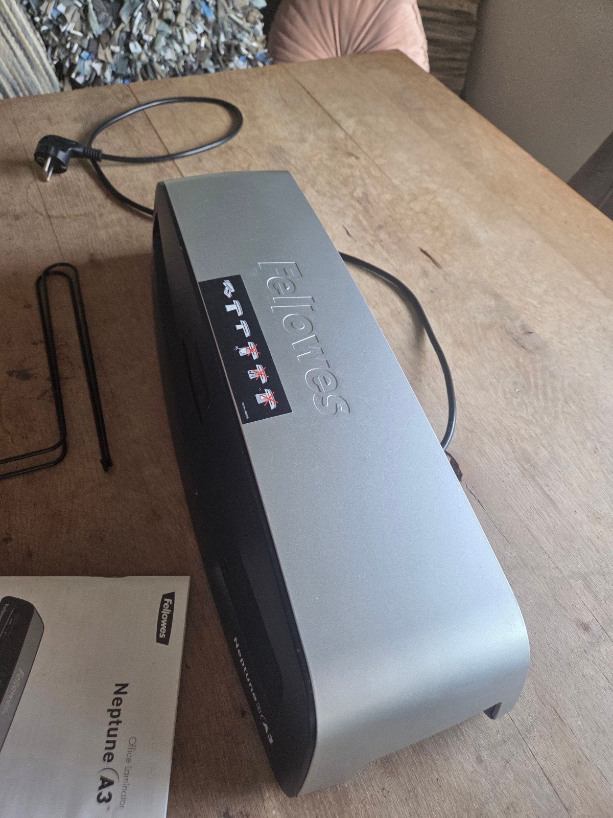 Fellowes Neptune A3 lamineerapparaat, Diversen, Ophalen, Gebruikt
