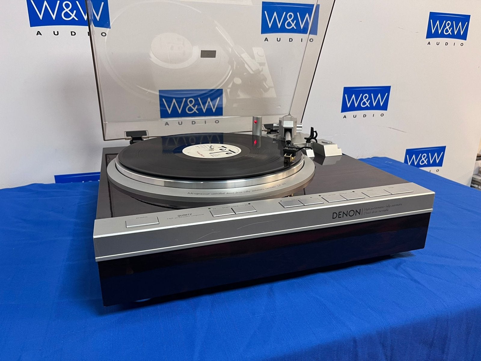Denon DP-47F Volautomatische Draaitafel (zie tekst)