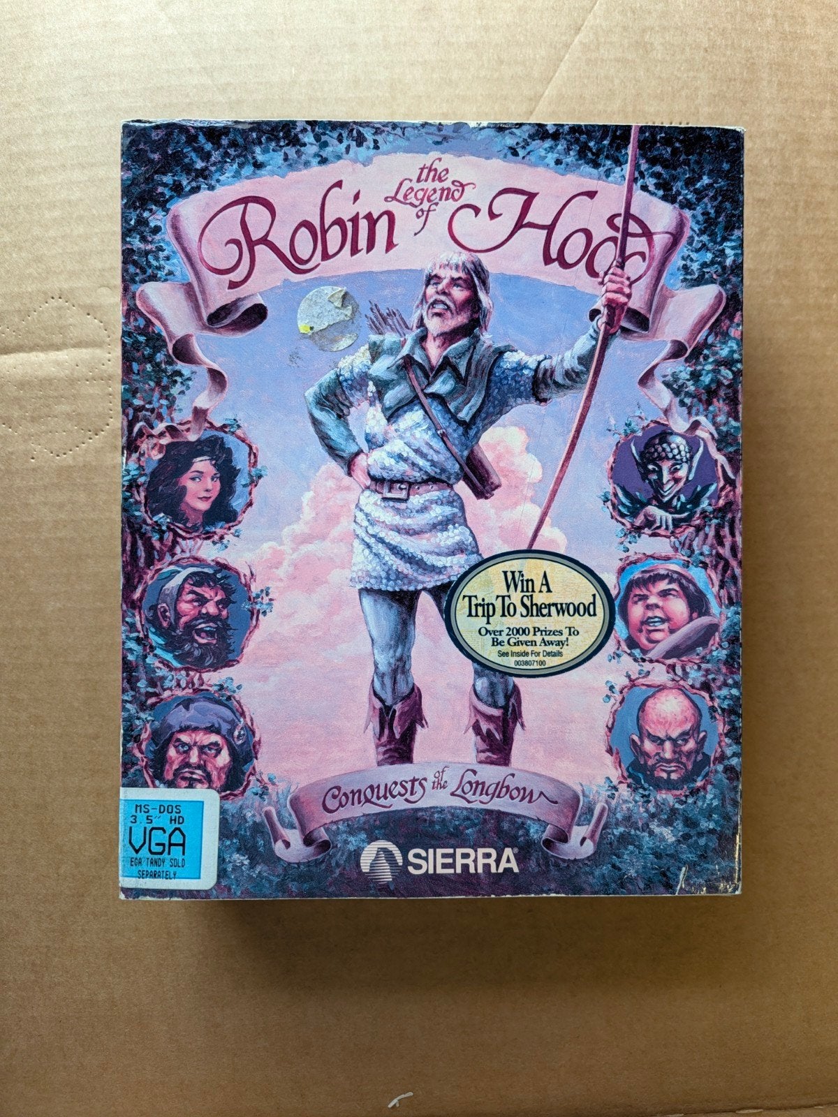 The Legend of Robin Hood: Conquests of the Longbow PC, Avontuur en Actie, Gebruikt, 1 speler, Ophalen of Verzenden