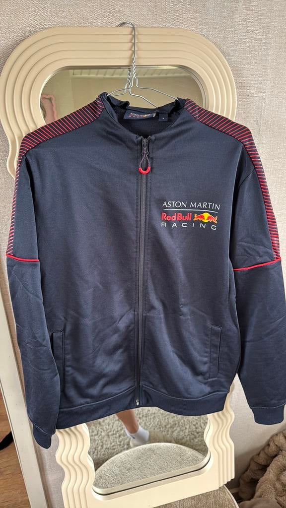 Red bull racing Aston Martin vest S, Ophalen of Verzenden, Zo goed als nieuw, Blauw