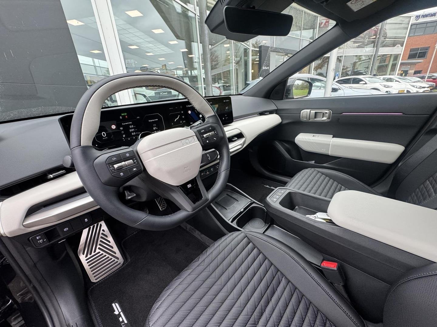 Kia EV4 GT-Line Business Edition 81.4 kWh Direct leverbaar., Auto's, 81 kWh, 510 min, 204 pk, Automatische klimaatregeling