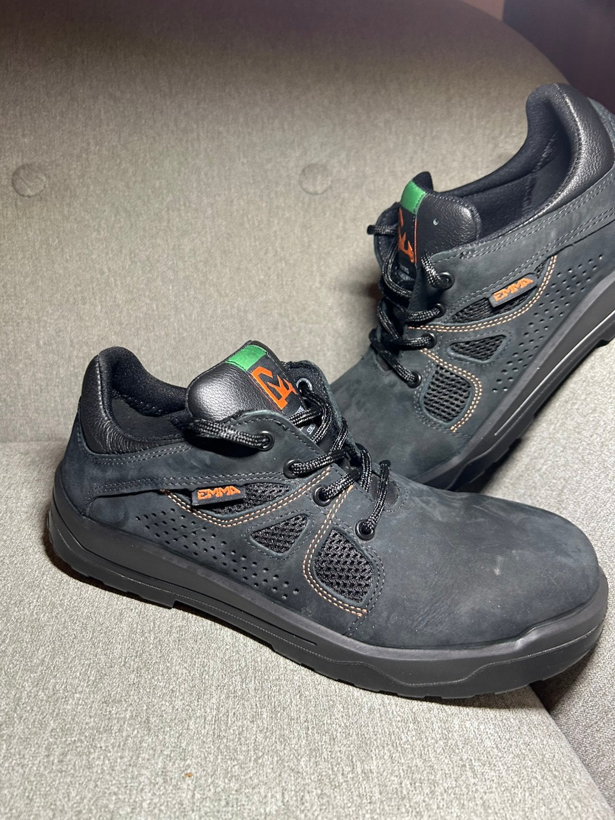 Emma lemans 44 NIEUW werkschoenen veiligheidsschoenen, Verzenden, Zwart, Nieuw, Werkschoenen