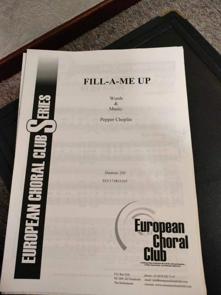 Koor partituren gospelliederen, Muziek en Instrumenten, Ophalen of Verzenden, Artiest of Componist, Klassiek, Koor