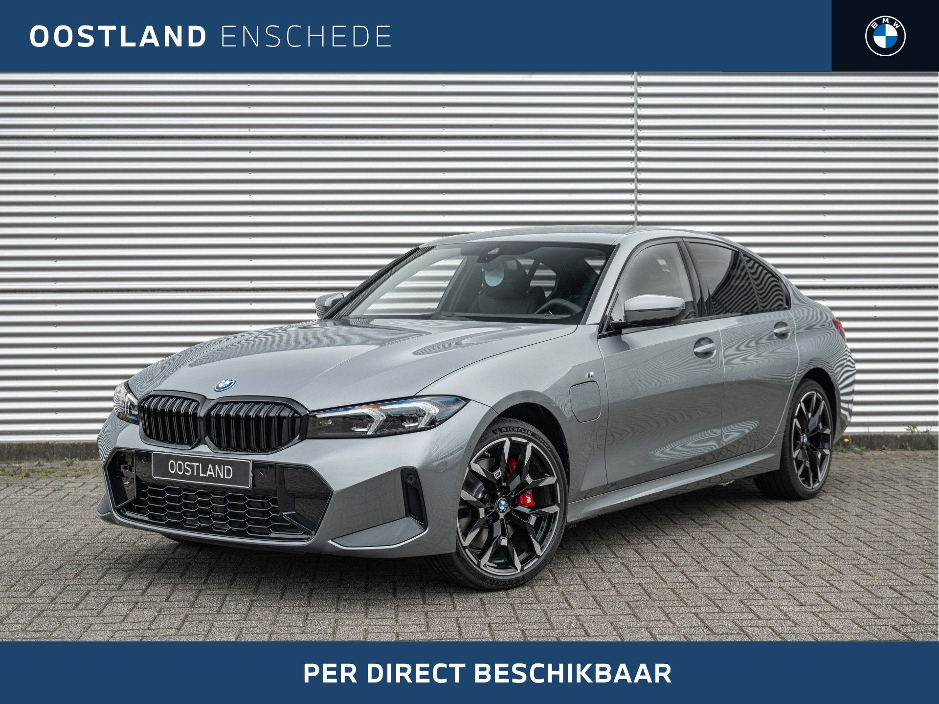 BMW 3 Serie 330e M Sport Automaat / Sportstoelen / Achteruit, Auto's, Automaat, 1998 cc, Achterwielaandrijving, Zwart