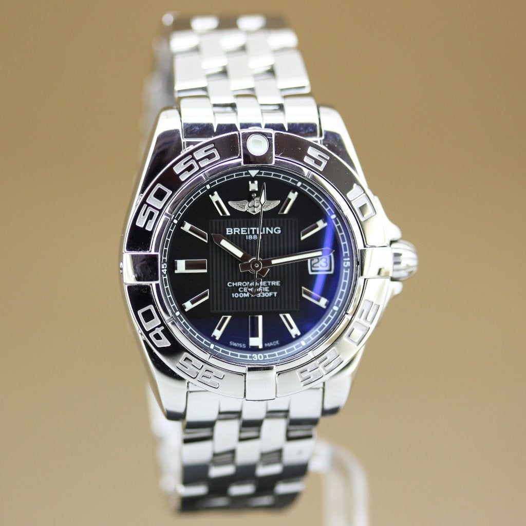 Breitling Galactic 32 Staal A71356, Overige merken, Staal, Gebruikt, Staal