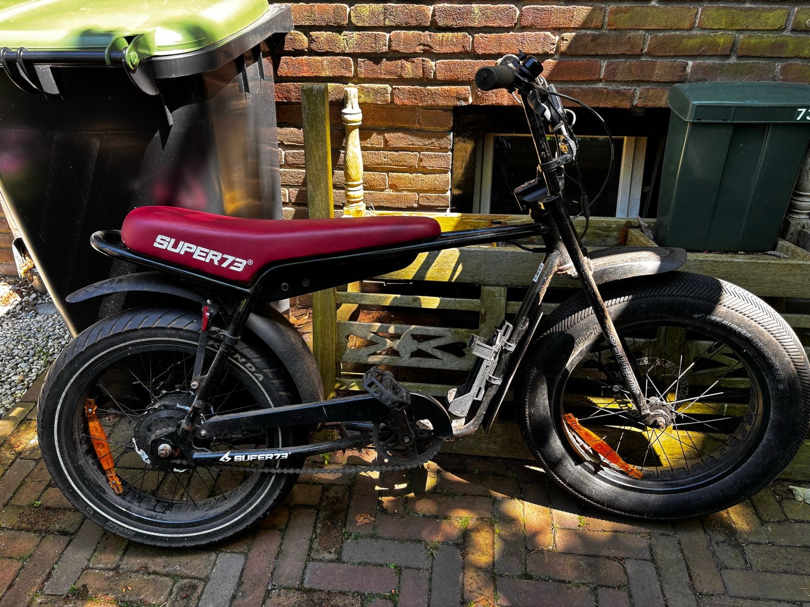 Super73 E-bike - Werkt niet, accu in orde, Fietsen en Brommers, Elektrische fietsen, Ophalen, Gebruikt, Minder dan 30 km per accu