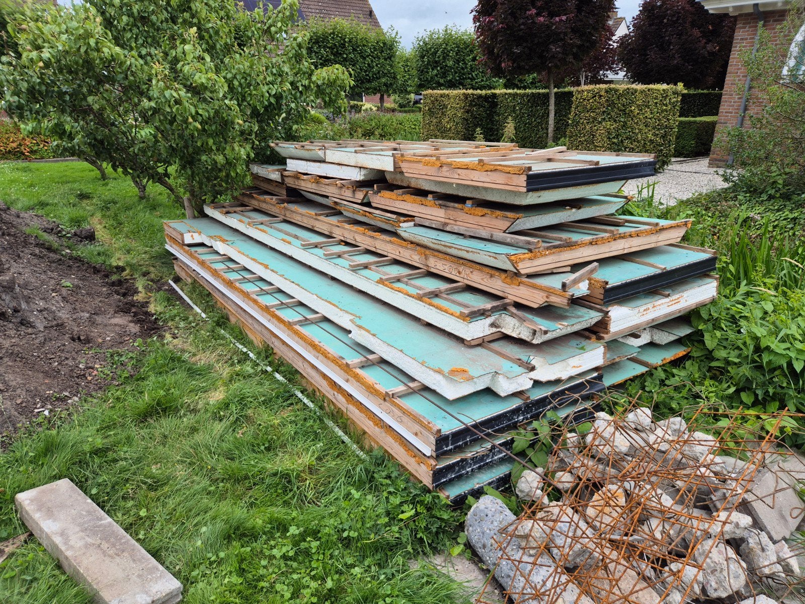 Dak renovatie platen - Isolatieplaten voor dak, Ophalen, Gebruikt, Overige kleuren, Overige typen