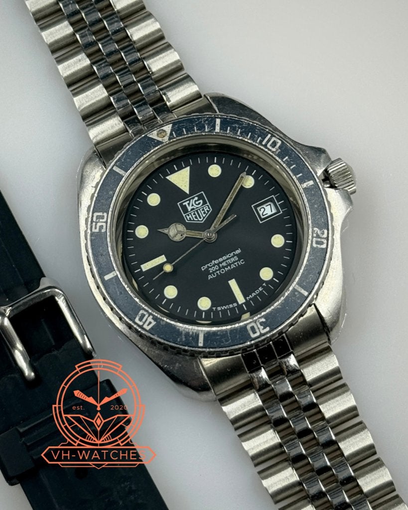Tag Heuer 844/3 Monnin - Jumbo - Swiss Made - Automaat, Info@tagheuer.com, Staal, Gebruikt, Zwitserland