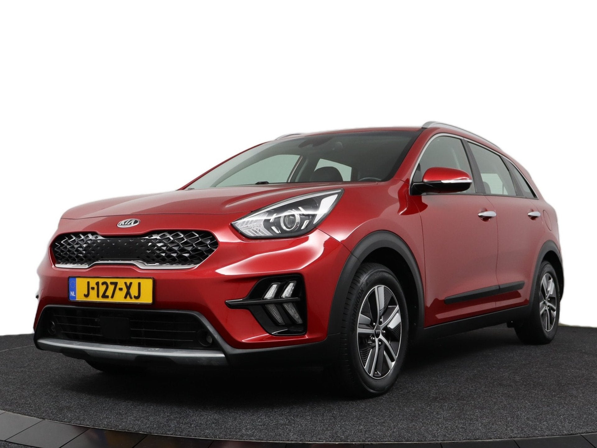 Kia Niro 1.6 GDi Hybrid DynamicLine - Trekhaak - Apple Carpl, Auto's, Dealer onderhouden, Stof, Gebruikt, Origineel Nederlands