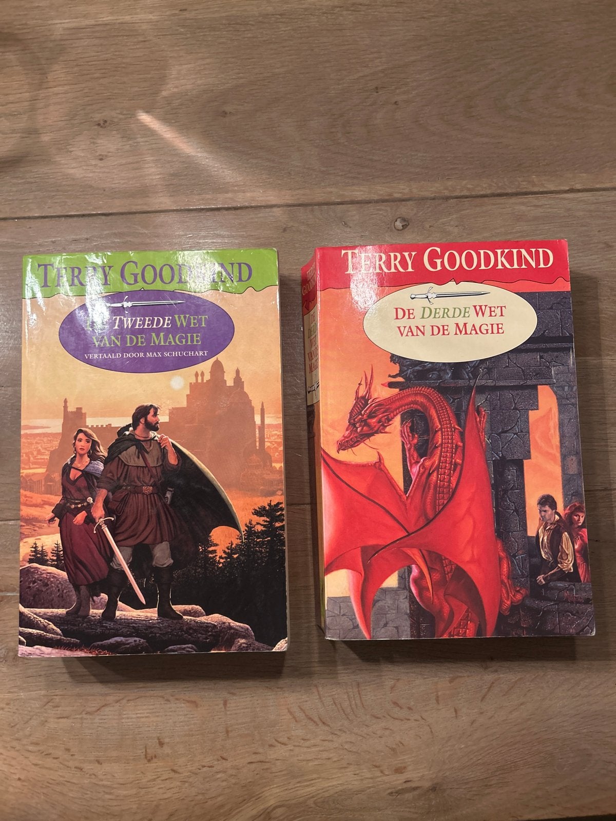 Terry Goodkind - De Wetten van de Magie (deel 2 & 3), Boeken, Ophalen of Verzenden, Gelezen