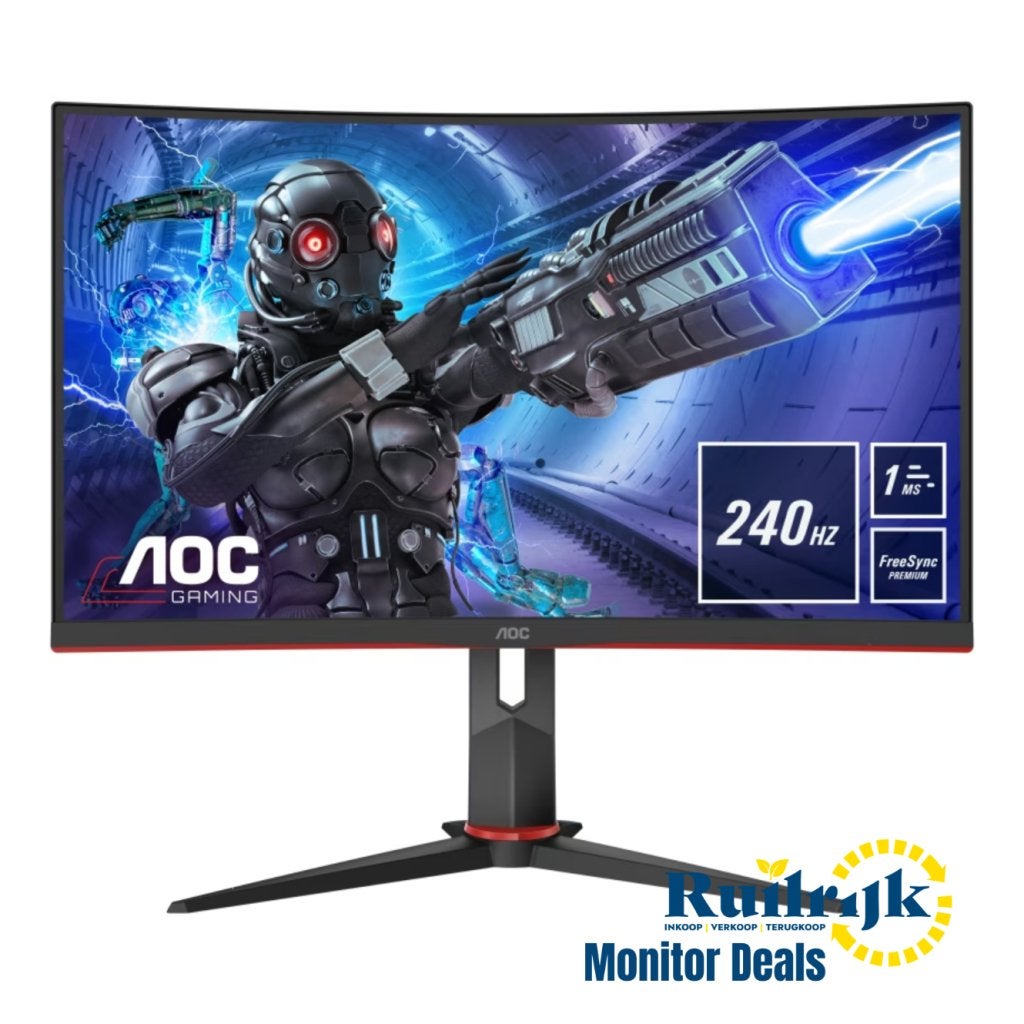 AOC C32G2ZE 32 inch Curved Full HD 240Hz Gaming Monitor NEW, AOC, Zo goed als nieuw, Support@aoc.com, Clarendon House, 2 Church Street
Hamilton HM 11
Bermuda