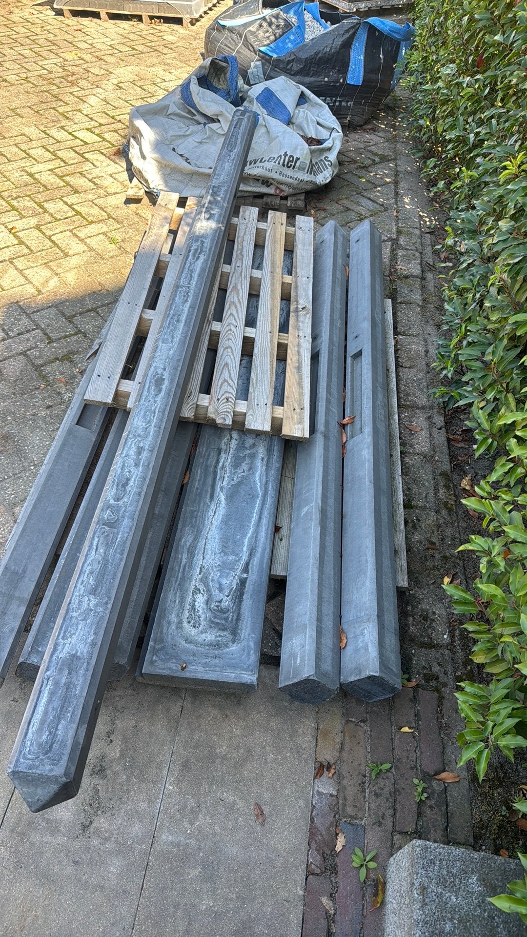 Beton schutting palen, Ophalen, Nieuw, Overige materialen, Minder dan 3 meter