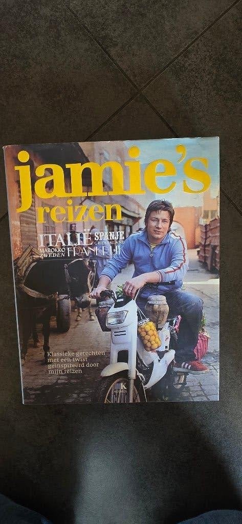Jamie Oliver - jamie's reizen kookboek, Boeken, Kookboeken, Ophalen of Verzenden, Zo goed als nieuw, Overige gebieden