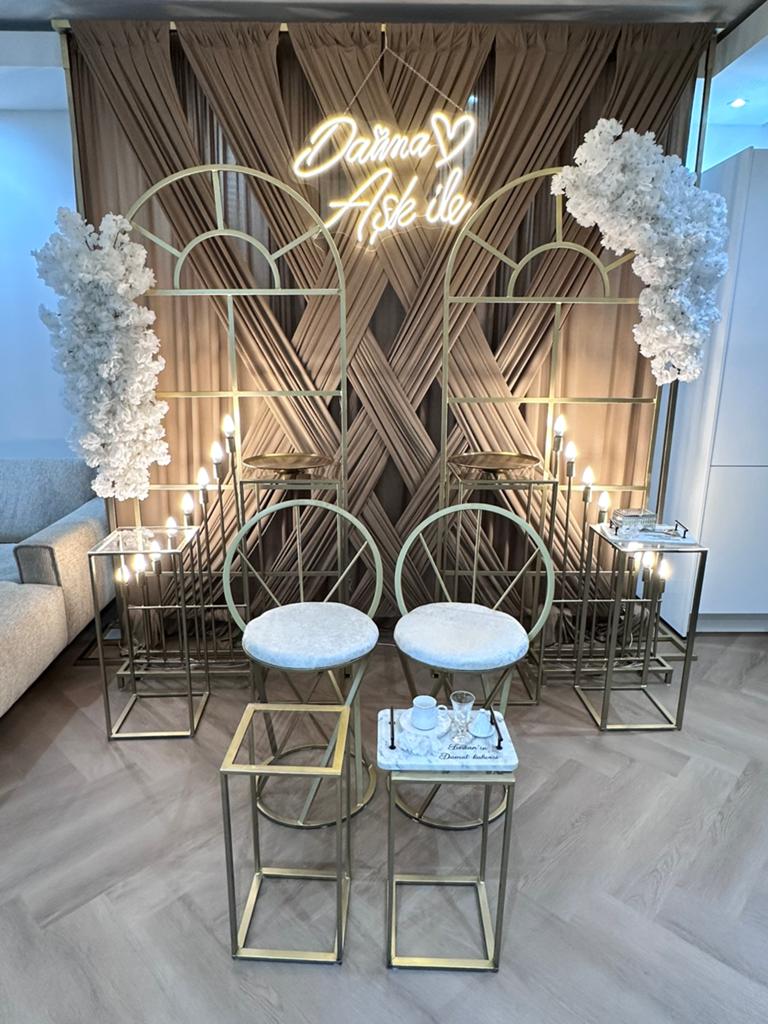 Backdrop Verhuur – Bruiloft, Verlofing & Events (Heel NL), Ophalen of Verzenden, Zo goed als nieuw, Geboorte of Huwelijk