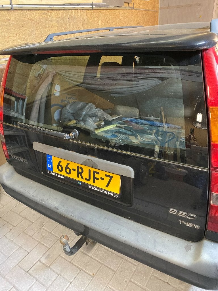 Volvo 850 Turbo T5, 1380 kg, Zwart, Stoelverwarming, Grijs