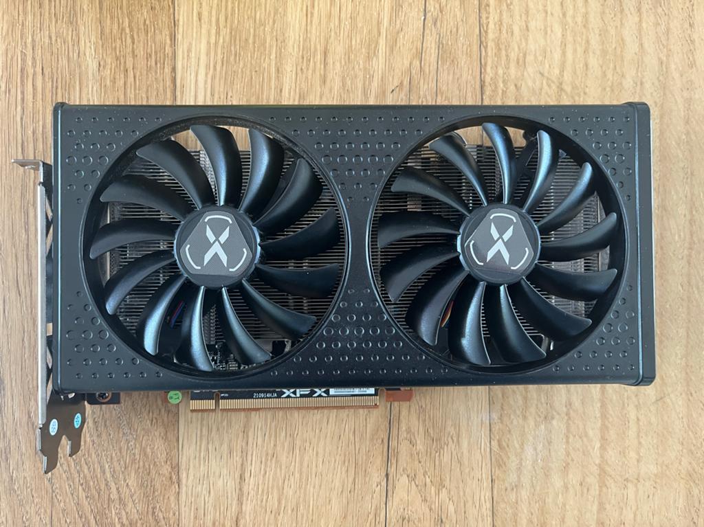 XFX Speedster QICK 210 AMD Radeon RX 6500 XT Black 4GB, Gebruikt, GDDR6, PCI-Express 4, Ophalen of Verzenden