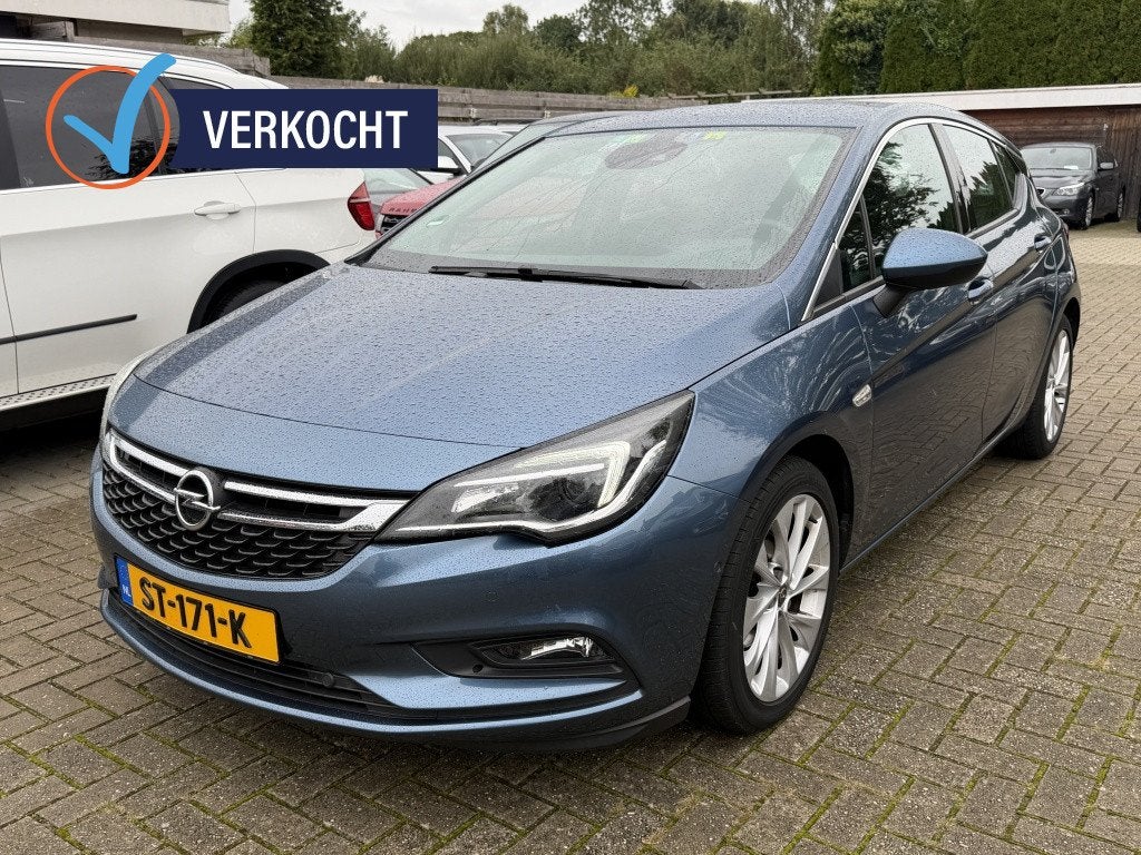 Opel Astra 1.4 Turbo Innovation 2017 5-Deurs Camera Trekhaak, Auto's, 1450 kg, Stof, Gebruikt, Euro 6