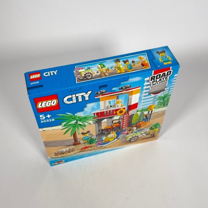 LEGO City 60328 Strandwachtpost – Nieuw, City, Lego, Nieuw, Ophalen of Verzenden