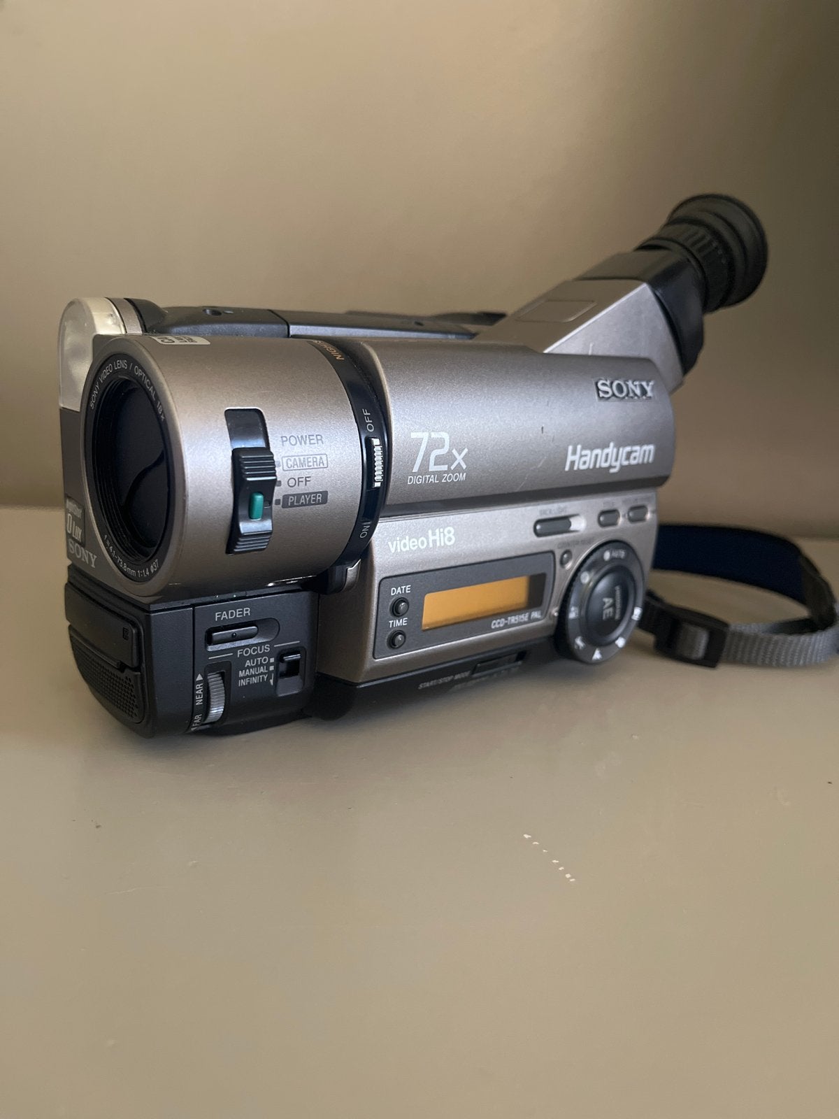 Sony Handycam VideoHi8 Camcorder - Vintage Camera, Ophalen, Gebruikt, Overige soorten, Minder dan 8x