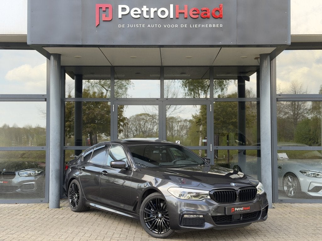 BMW 5 Serie 530e iPerformance High Executive M-Sport, 360, H, Automaat, Achterwielaandrijving, Gebruikt, 4 cilinders