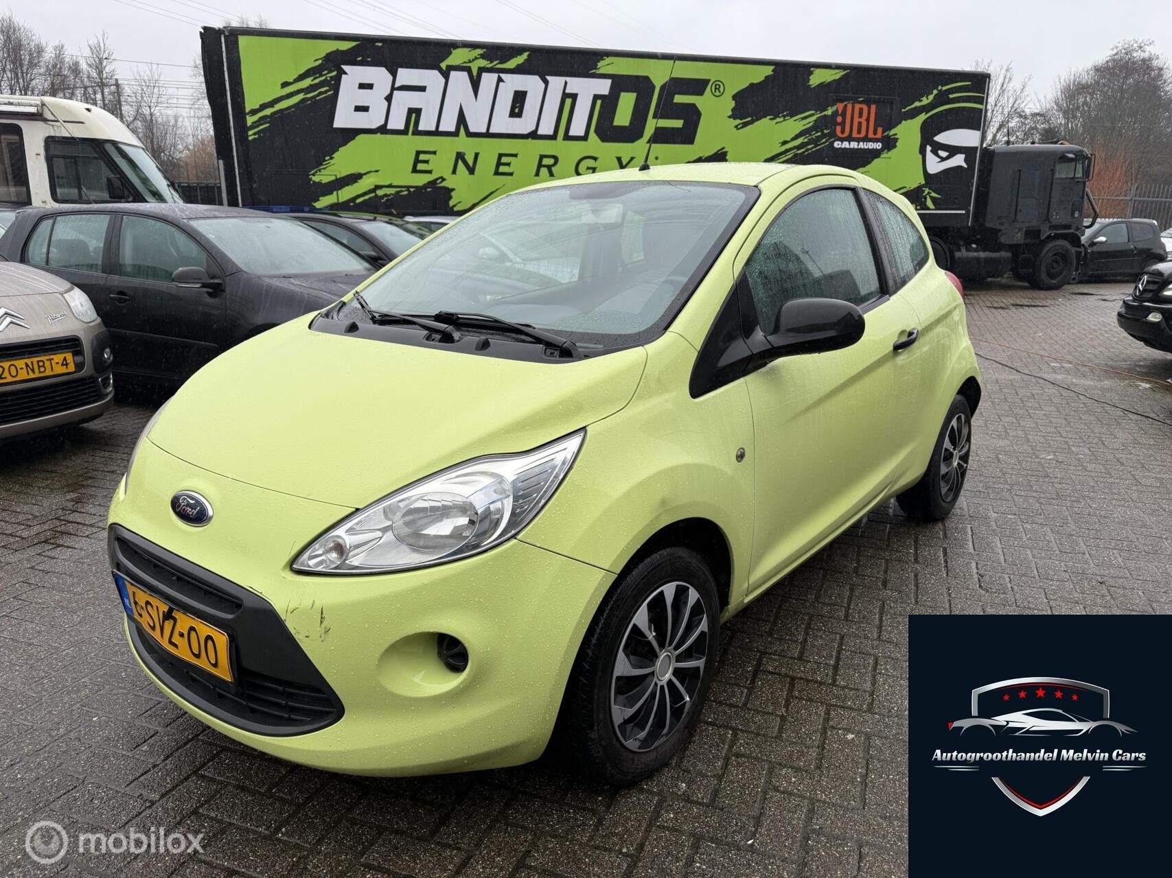 Ford Ka 1.2 Trend Inruilkoopje rijd prima, Voorwielaandrijving, Stof, Gebruikt, 1242 cc
