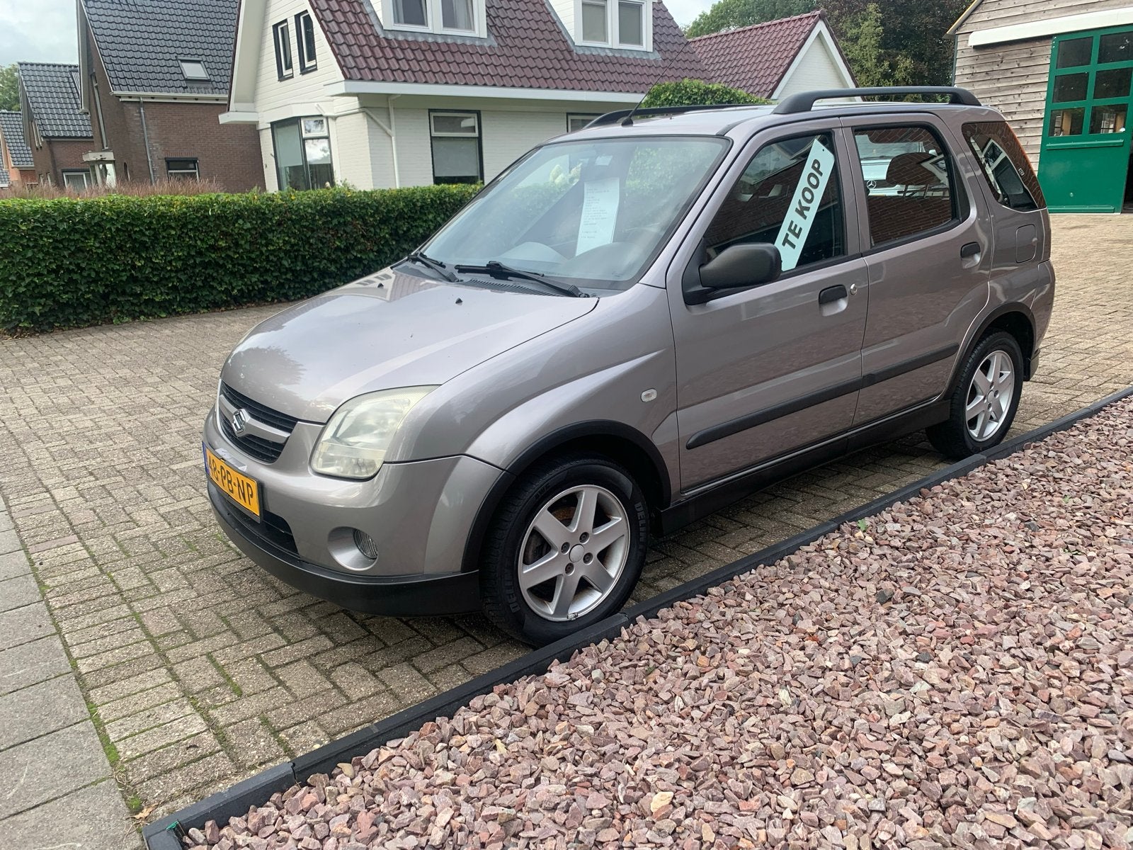 Suzuki Ignis 1.5 5D 2004 Grijs 14 maand apk, Voorwielaandrijving, 15 km/l, 4 cilinders, Metallic lak
