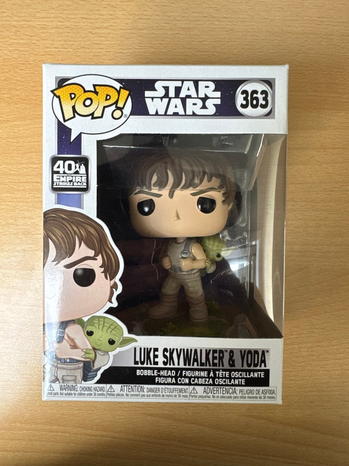 Funko Pop! Star Wars Luke Skywalker & Yoda #363, Verzamelen, Poppetjes en Figuurtjes, Ophalen of Verzenden, Nieuw