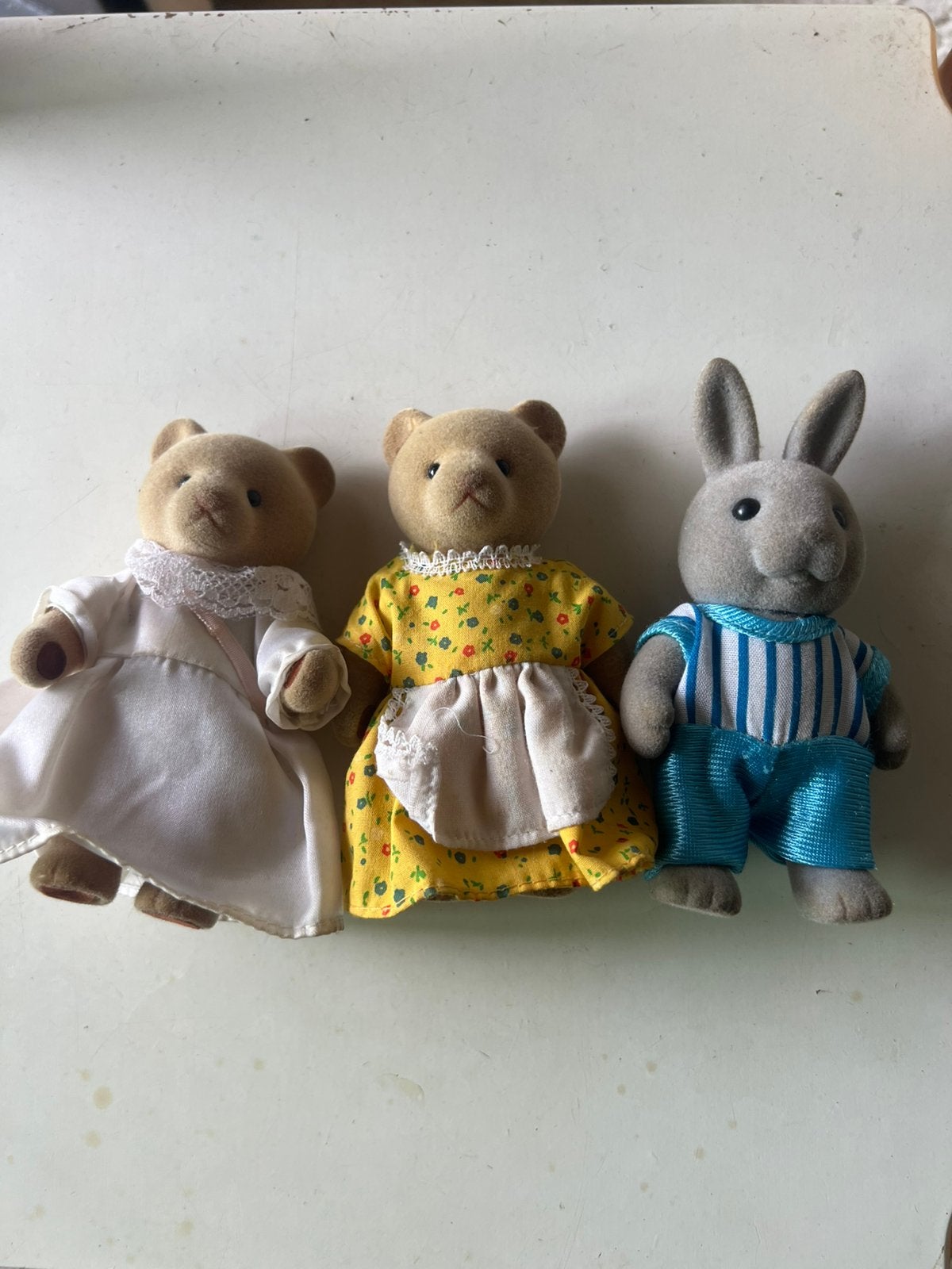 Vintage Sylvanian Familie, Verzamelen, Ophalen of Verzenden, Gebruikt, Stoffen beer, Overige merken