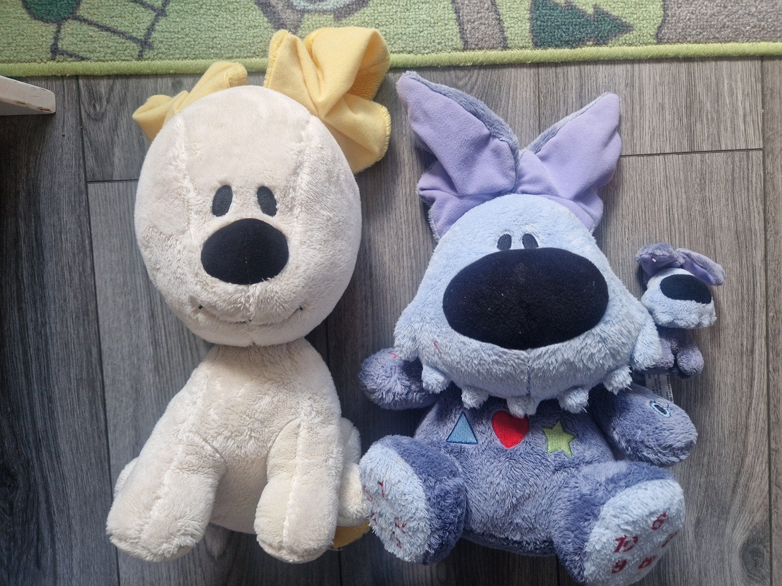 2 knuffles van Woezel & Pip van 34cm, Ophalen of Verzenden, Overige typen