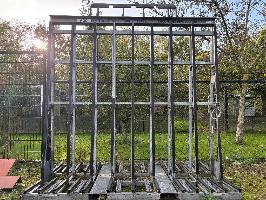 Glasbok, kozijnenbok gegalvaniseerd, Ophalen, Gebruikt