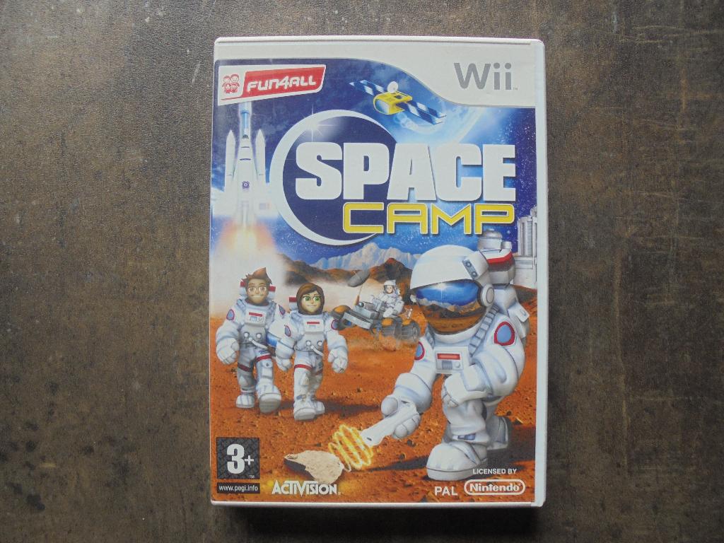 Space Camp voor Wii (zie foto's), 1 speler, Ophalen of Verzenden, Gebruikt, Vanaf 3 jaar
