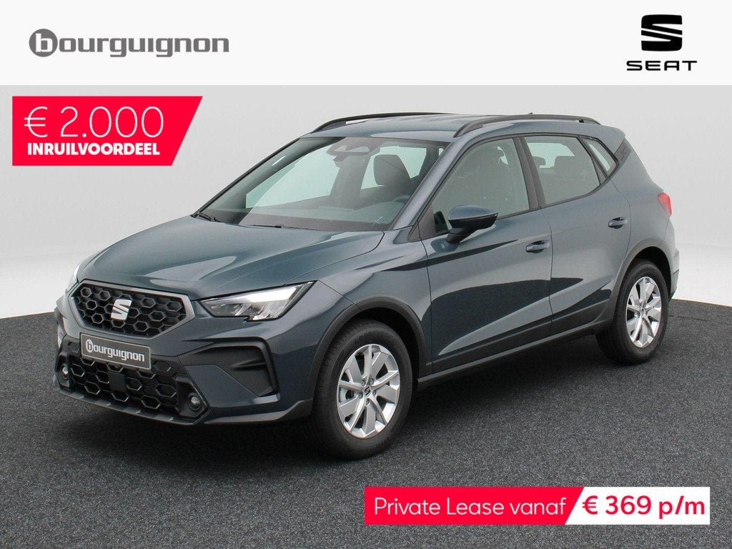 SEAT Arona Style 1.0 TSI 95 PK | Parkeersensoren | Cruise co, Auto's, Seat, Voorwielaandrijving, Stof, 95 pk, Blauw