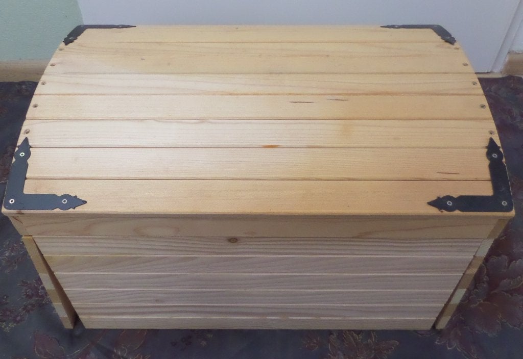 ECHT HOUTEN OPBERGKIST (bouwpakket), Minder dan 50 cm, 50 tot 100 cm, Nieuw, Ophalen of Verzenden